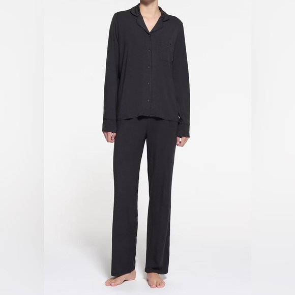 Skims Black Sleepwear Set - Picture 1 of 4